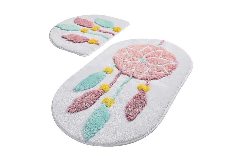 Chilai Home Badematte Sett med 2 - Multi - Tekstiler - Tepper & Matter - Baderomsmatte