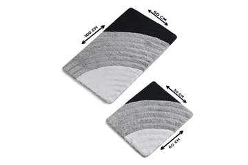 Chilai Home Badematte Sett med 2 - Multi - Tekstiler - Tepper & Matter - Baderomsmatte