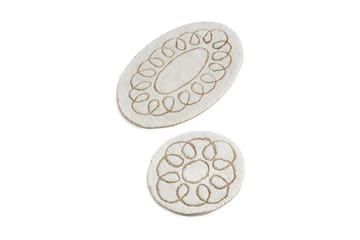 Chilai Home Badematte Sett med 2 - Multi - Tekstiler - Tepper & Matter - Baderomsmatte