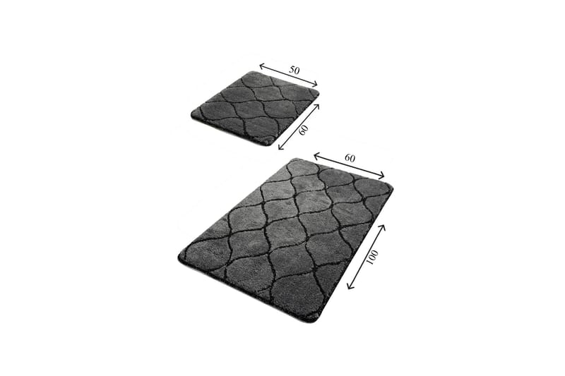Chilai Home Badematte Sett med 2 - Multi - Tekstiler - Tepper & Matter - Baderomsmatte