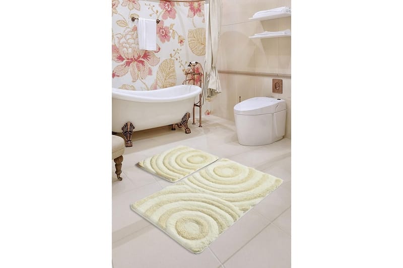 Chilai Home Badematte Sett med 2 - Multi - Tekstiler - Tepper & Matter - Baderomsmatte