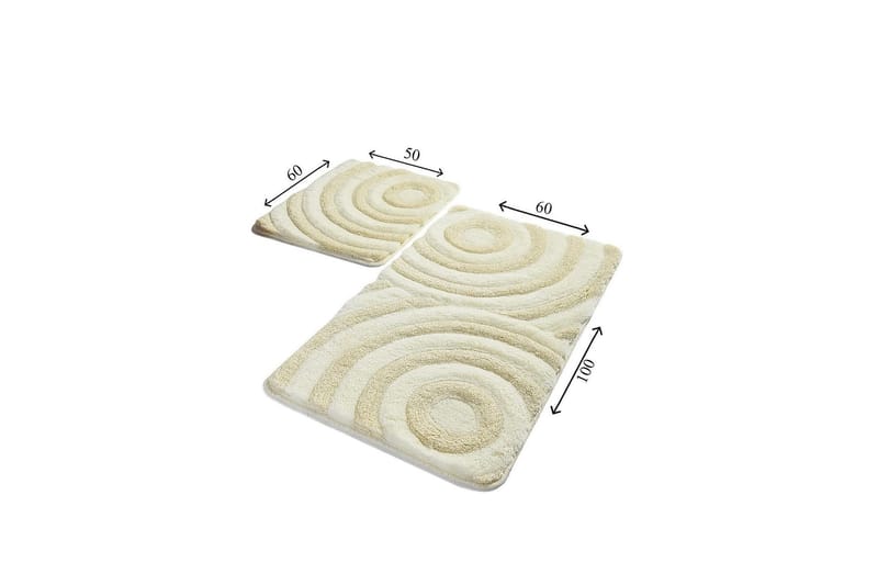 Chilai Home Badematte Sett med 2 - Multi - Tekstiler - Tepper & Matter - Baderomsmatte