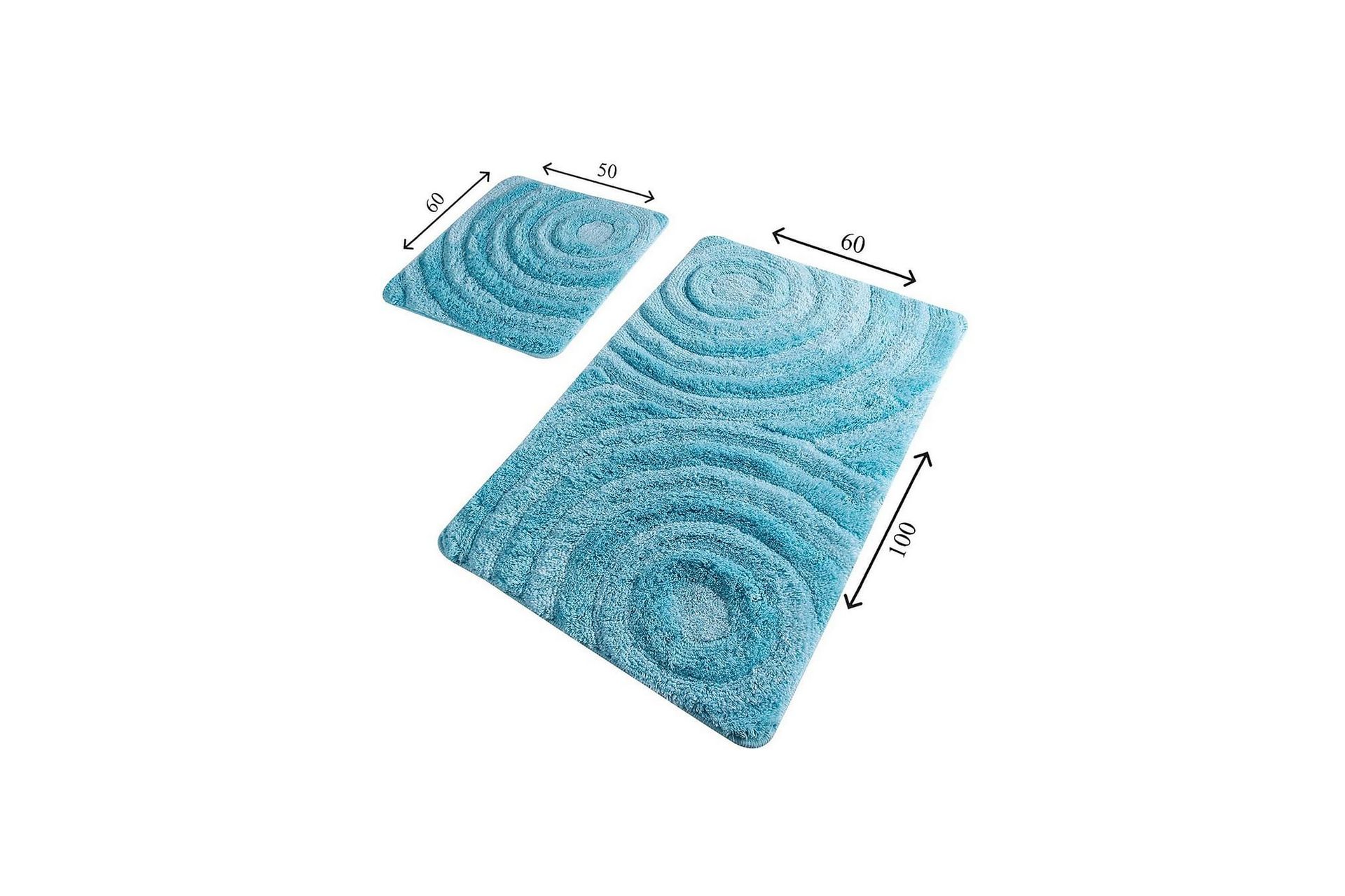 Chilai Home Badematte Sett med 2 - Multi - Tekstiler - Tepper & Matter - Baderomsmatte