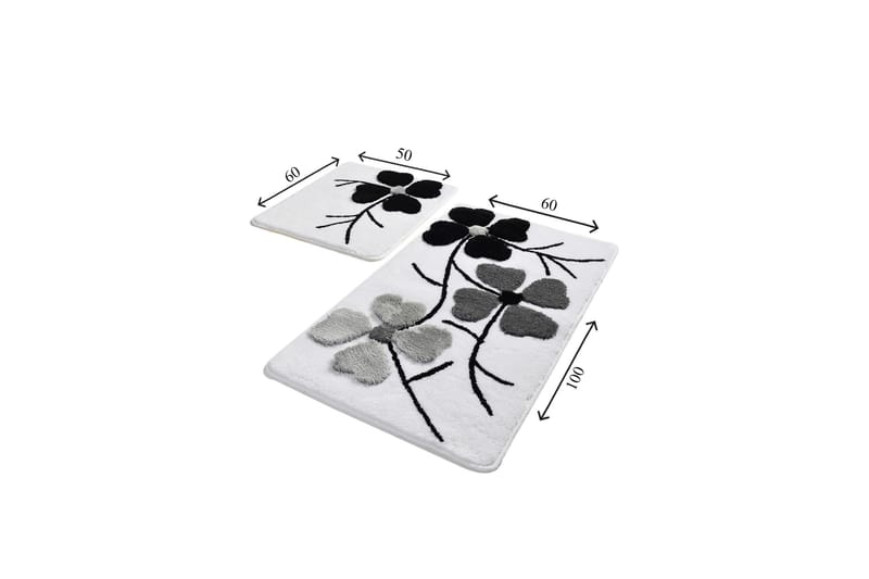 Chilai Home Badematte Sett med 2 - Multi - Tekstiler - Tepper & Matter - Baderomsmatte