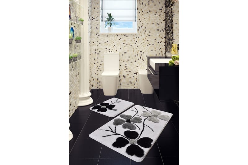Chilai Home Badematte Sett med 2 - Multi - Tekstiler - Tepper & Matter - Baderomsmatte