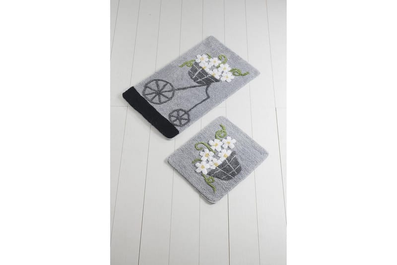 Chilai Home Badematte Sett med 2 - Multi - Tekstiler - Tepper & Matter - Baderomsmatte