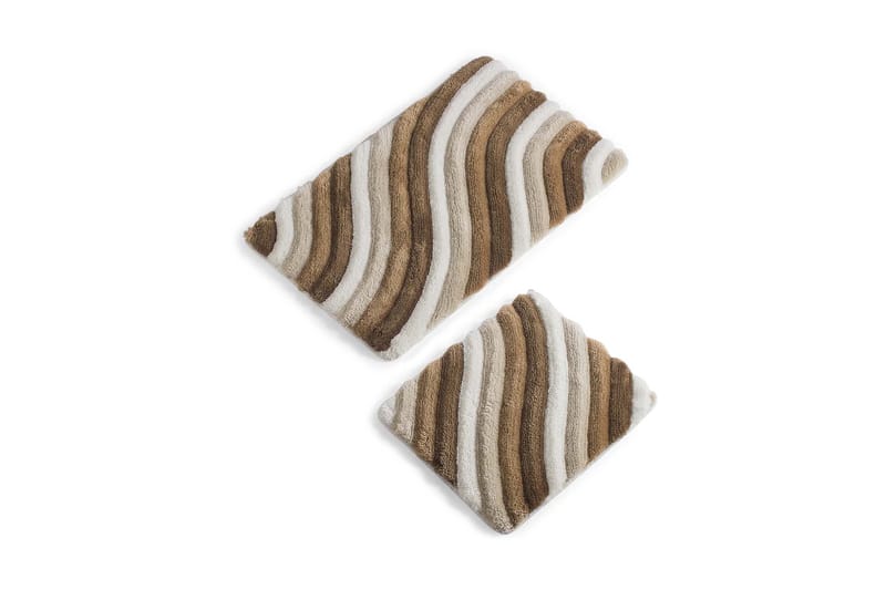 Chilai Home Badematte Sett med 2 - Multi - Tekstiler - Tepper & Matter - Baderomsmatte