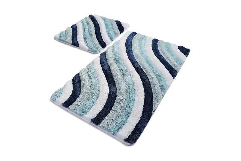 Chilai Home Badematte Sett med 2 - Multi - Tekstiler - Tepper & Matter - Baderomsmatte