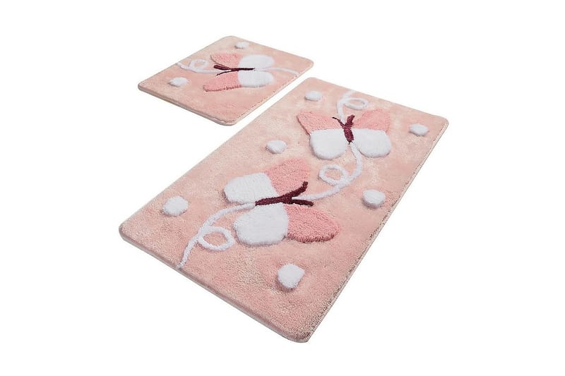 Chilai Home Badematte Sett med 2 - Multi - Tekstiler - Tepper & Matter - Baderomsmatte