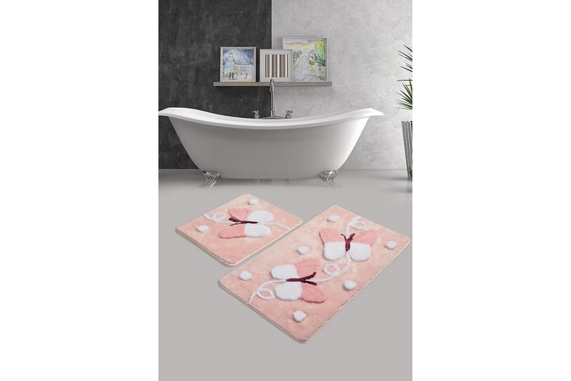 Chilai Home Badematte Sett med 2 - Multi - Tekstiler - Tepper & Matter - Baderomsmatte