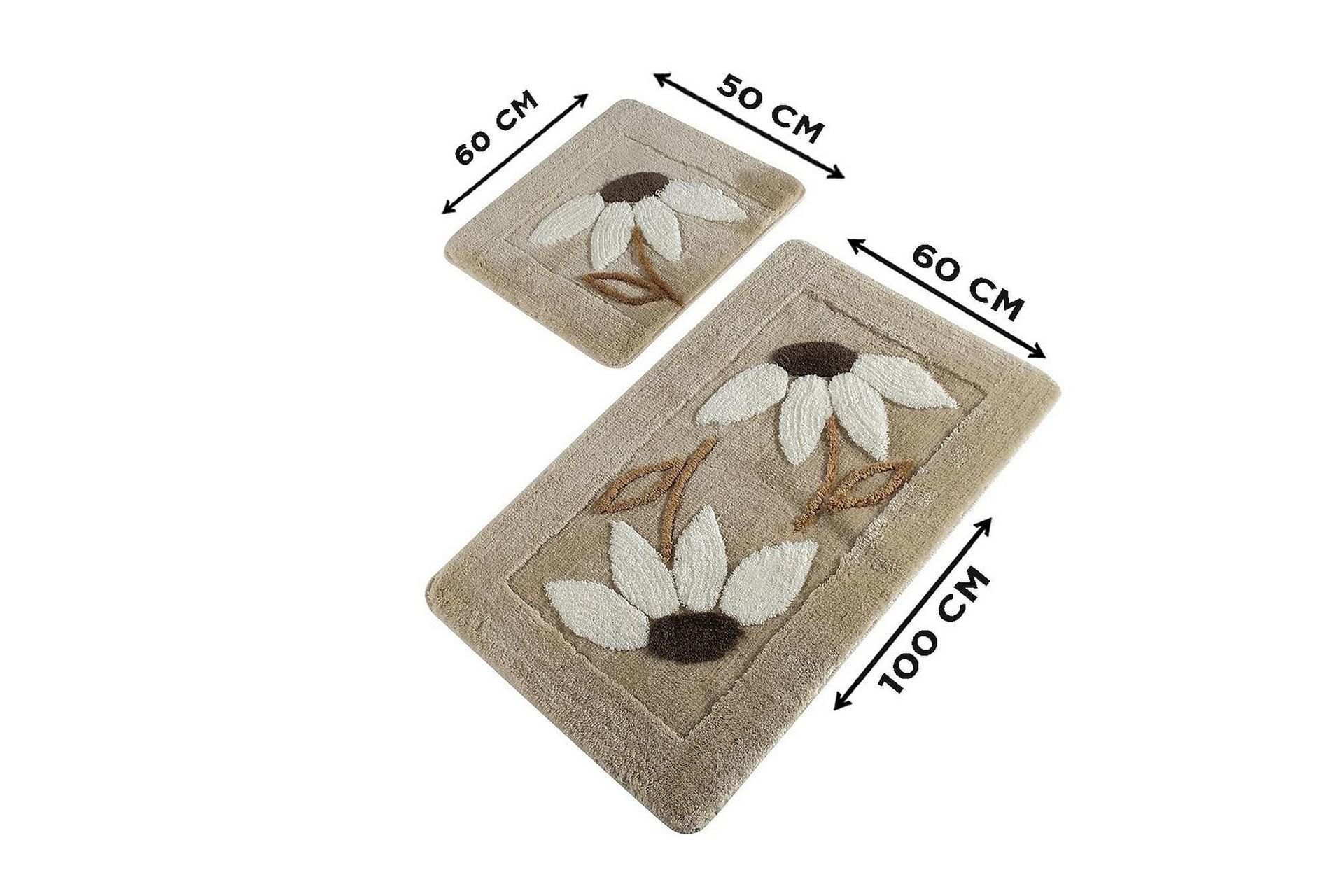 Chilai Home Badematte Sett med 2 - Multi - Tekstiler - Tepper & Matter - Baderomsmatte