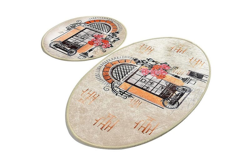 Chilai Home Badematte Sett med 2, Multi