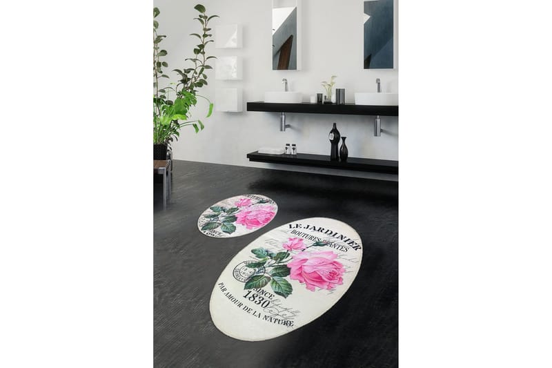 Chilai Home Badematte Sett med 2 - Multi - Tekstiler - Tepper & Matter - Baderomsmatte