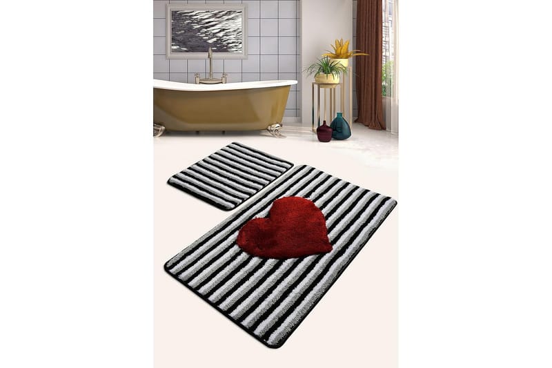 Chilai Home Badematte Sett med 2 - Multi - Tekstiler - Tepper & Matter - Baderomsmatte