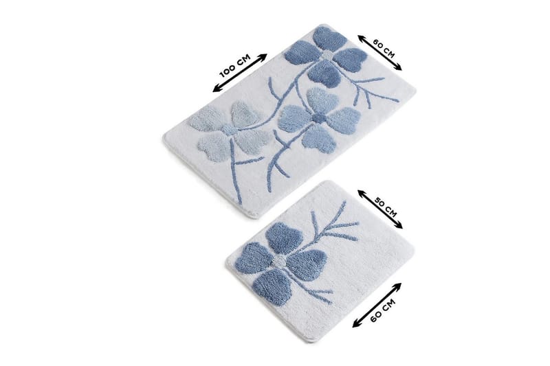 Chilai Home Badematte Sett med 2 - Multi - Tekstiler - Tepper & Matter - Baderomsmatte