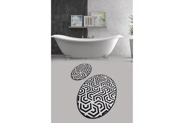 Chilai Home Badematte Sett med 2 - Multi - Tekstiler - Tepper & Matter - Baderomsmatte