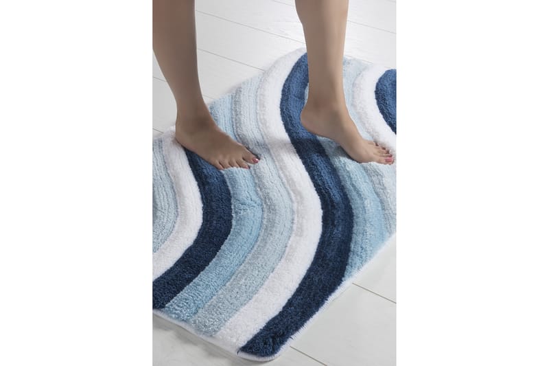 Chilai Home Badematte Sett med 3 - Multi - Tekstiler - Tepper & Matter - Baderomsmatte