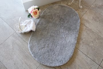 Chilai Home by Alessia Badematte 60x100 - Grå - Tekstiler - Tepper & Matter - Baderomsmatte