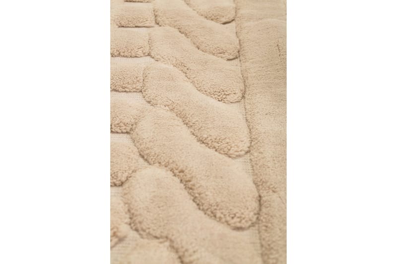 Chilai Home by Alessia Badematte Sett med 2 - Beige - Tekstiler - Tepper & Matter - Baderomsmatte