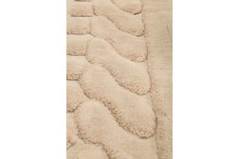 Chilai Home by Alessia Badematte Sett med 2 - Beige - Tekstiler - Tepper & Matter - Baderomsmatte