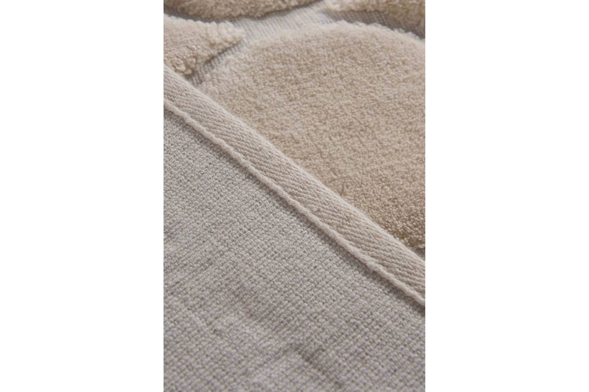 Chilai Home by Alessia Badematte Sett med 2 - Beige - Tekstiler - Tepper & Matter - Baderomsmatte