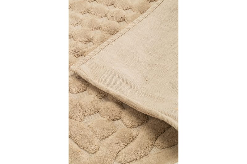 Chilai Home by Alessia Badematte Sett med 2 - Beige - Tekstiler - Tepper & Matter - Baderomsmatte
