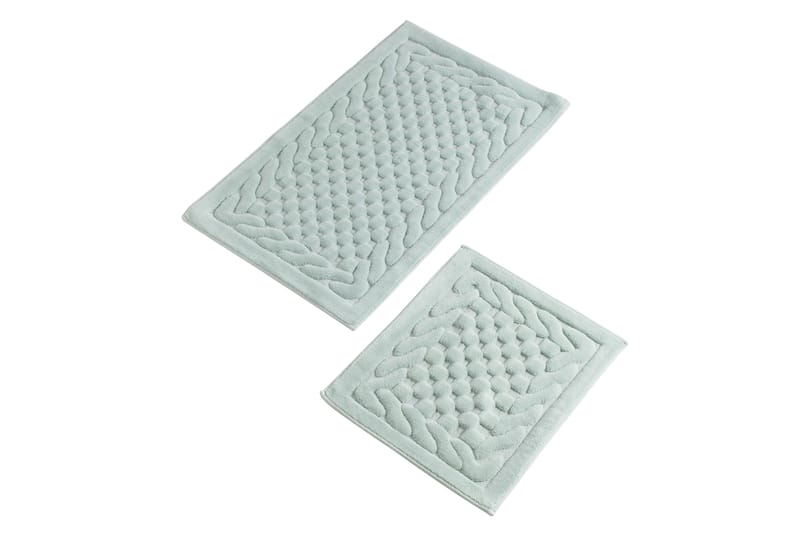 Chilai Home by Alessia Badematte Sett med 2 - Mint - Tekstiler - Tepper & Matter - Baderomsmatte