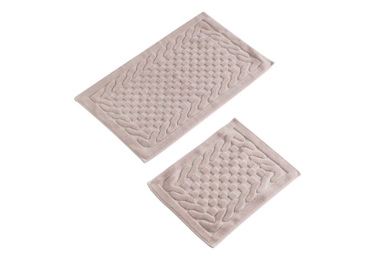 Chilai Home by Alessia Badematte Sett med 2 - Rosa - Tekstiler - Tepper & Matter - Baderomsmatte
