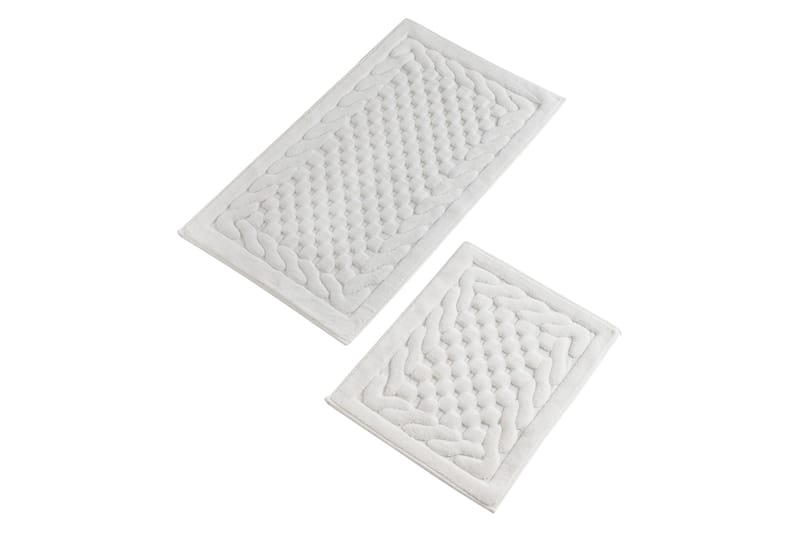 Chilai Home by Alessia Badematte Sett med 2 - Sand - Tekstiler - Tepper & Matter - Baderomsmatte