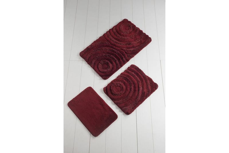 Chilai Home by Alessia Badematte Sett med 3 - Multi - Tekstiler - Tepper & Matter - Baderomsmatte