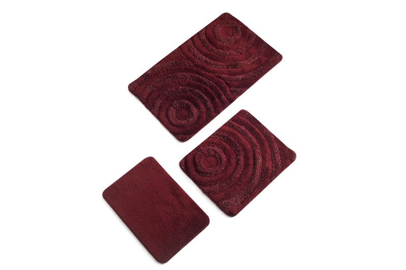 Chilai Home by Alessia Badematte Sett med 3 - Multi - Tekstiler - Tepper & Matter - Baderomsmatte