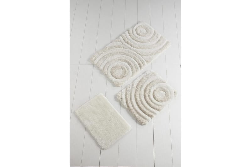 Chilai Home by Alessia Badematte Sett med 3 - Multi - Tekstiler - Tepper & Matter - Baderomsmatte