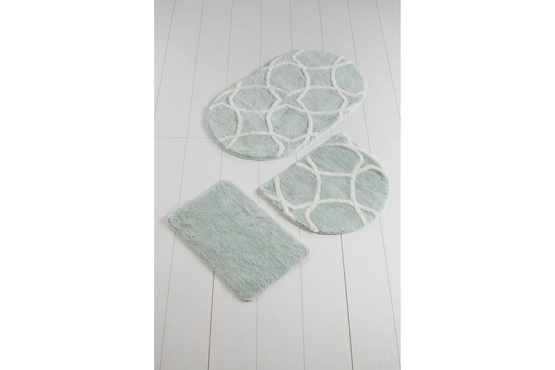 Chilai Home by Alessia Badematte Sett med 3 - Multi - Tekstiler - Tepper & Matter - Baderomsmatte