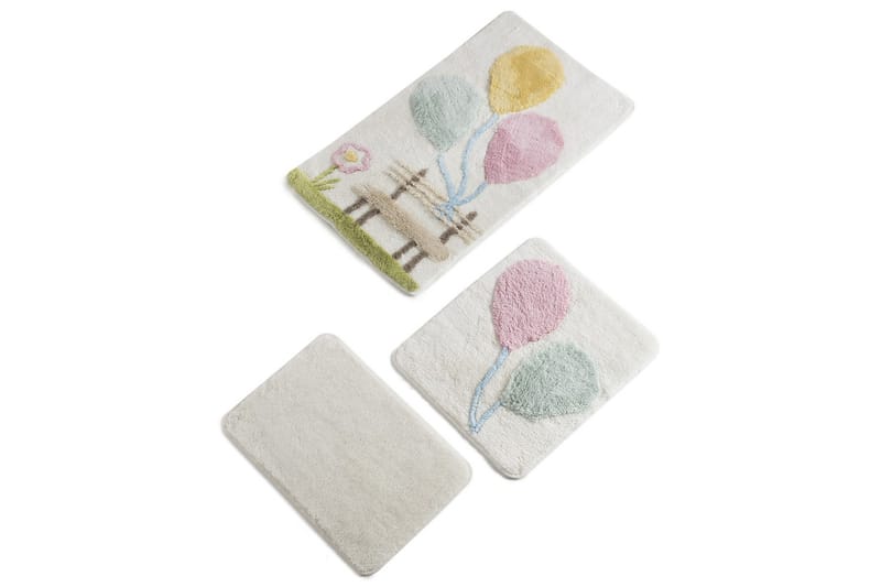 Chilai Home by Alessia Badematte Sett med 3 - Multi - Tekstiler - Tepper & Matter - Baderomsmatte