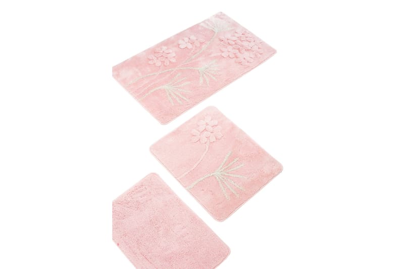 Chilai Home by Alessia Badematte Sett med 3 - Multi - Tekstiler - Tepper & Matter - Baderomsmatte
