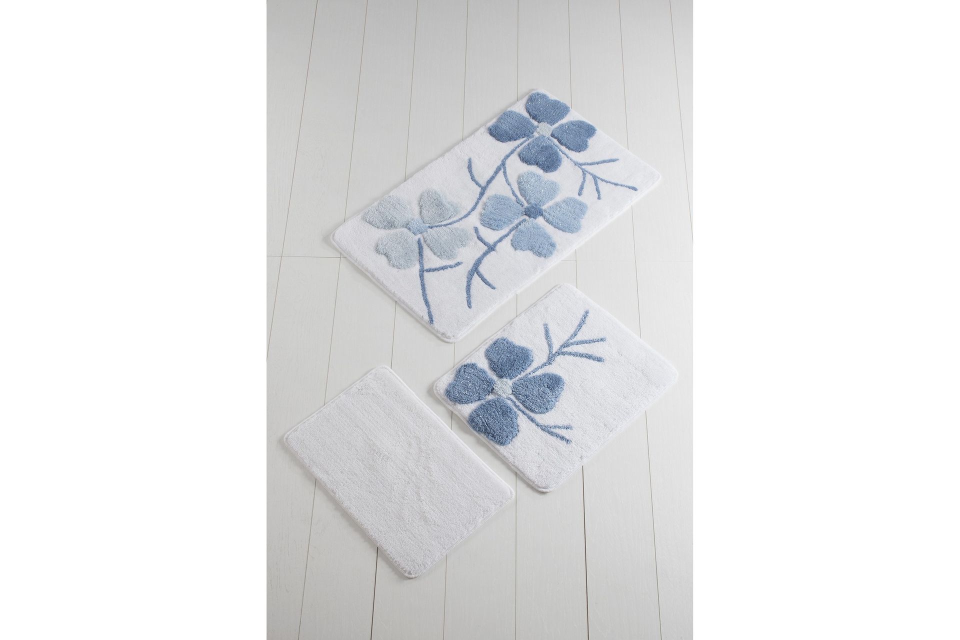 Chilai Home by Alessia Badematte Sett med 3 - Multi - Tekstiler - Tepper & Matter - Baderomsmatte