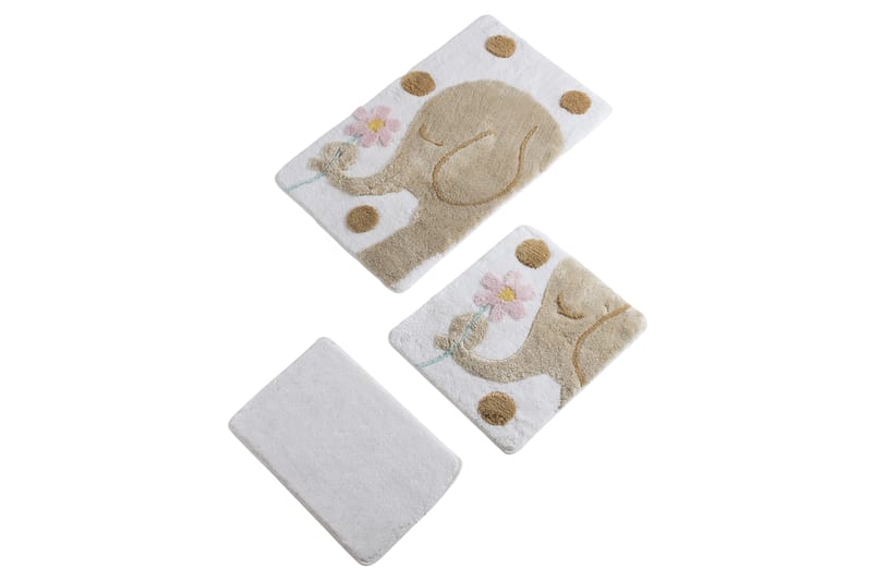 Chilai Home by Alessia Badematte Sett med 3, Multi