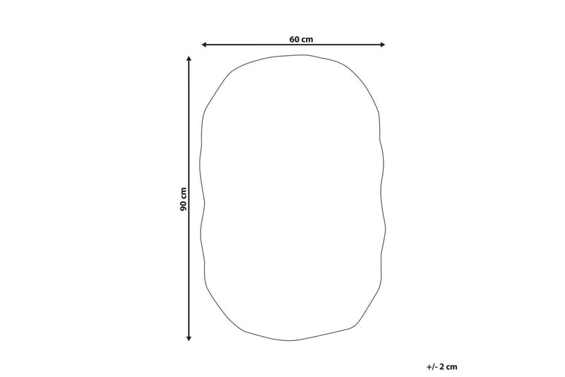Baderomsmatte Derik - Blå, Hvit - Tekstiler - Tepper & Matter - Baderomsmatte
