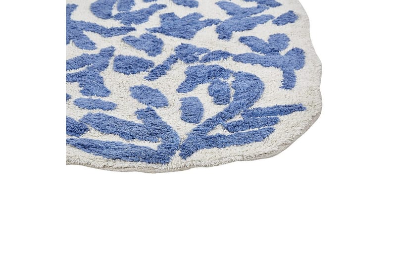 Baderomsmatte Derik - Blå, Hvit - Tekstiler - Tepper & Matter - Baderomsmatte