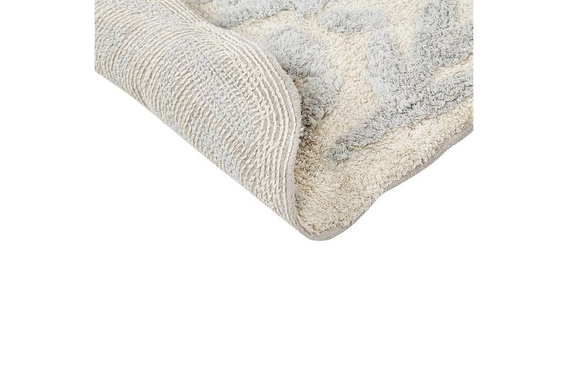 Baderomsmatte Derik - Grå, beige - Tekstiler - Tepper & Matter - Baderomsmatte