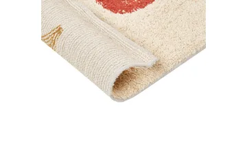 Baderomsmatte Esme - Beige, oransje, gul, rød - Tekstiler - Tepper & Matter - Baderomsmatte