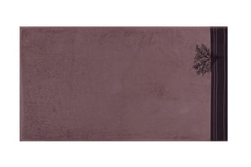 Hobby Håndkle 50x90 cm 2-pk - Vinrød/Brun - Tekstiler - Tepper & Matter - Baderomsmatte