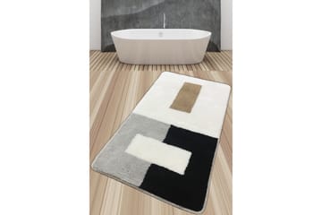 Jaswant Baderomsmatte 70x120 cm Rektangulær - Flerfarget - Tekstiler - Tepper & Matter - Baderomsmatte