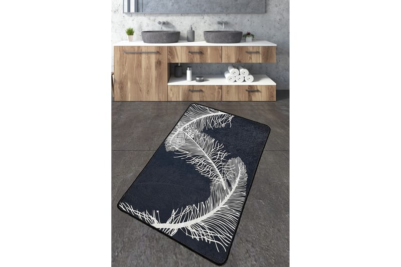 Nilesh Baderomsmatte 70x120 cm Rektangulær - Flerfarget - Tekstiler - Tepper & Matter - Baderomsmatte
