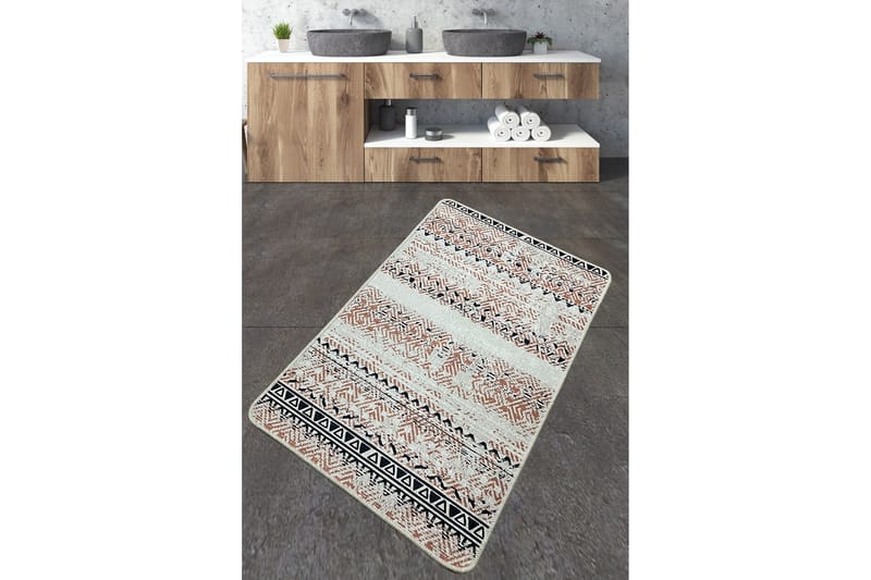 Nilofer Baderomsmatte 70x120 cm Rektangulær, Flerfarget