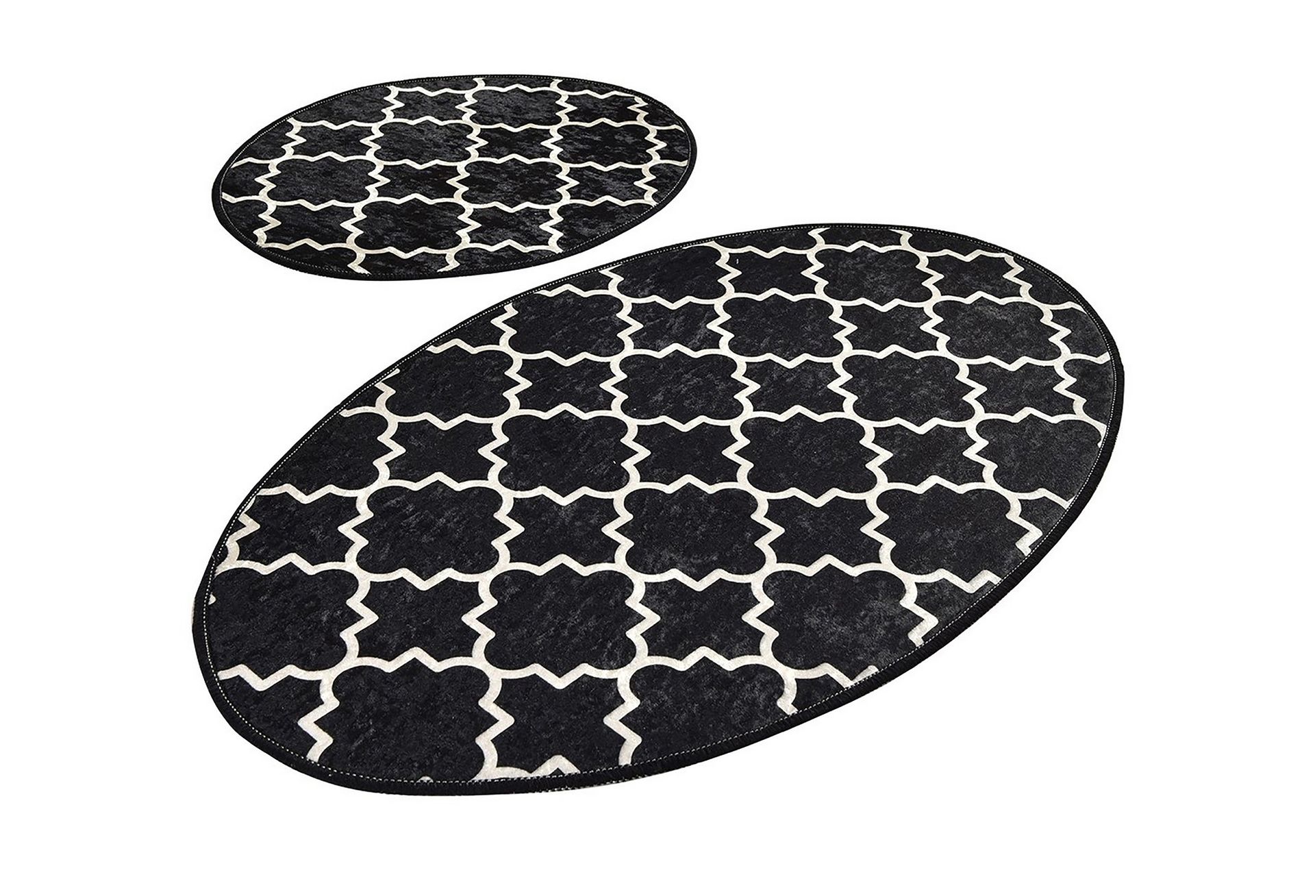 Niyanna Badematte 2-pk - Flerfarget - Tekstiler - Tepper & Matter - Baderomsmatte
