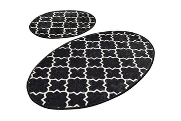 Niyanna Badematte 2-pk - Flerfarget - Tekstiler - Tepper & Matter - Baderomsmatte