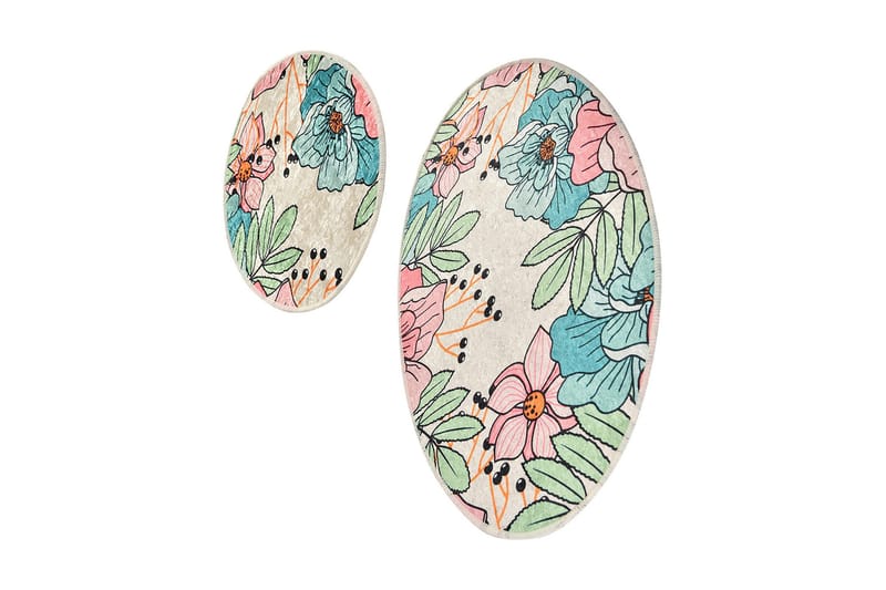 Niyanna Badematte 2-pk, Flerfarget