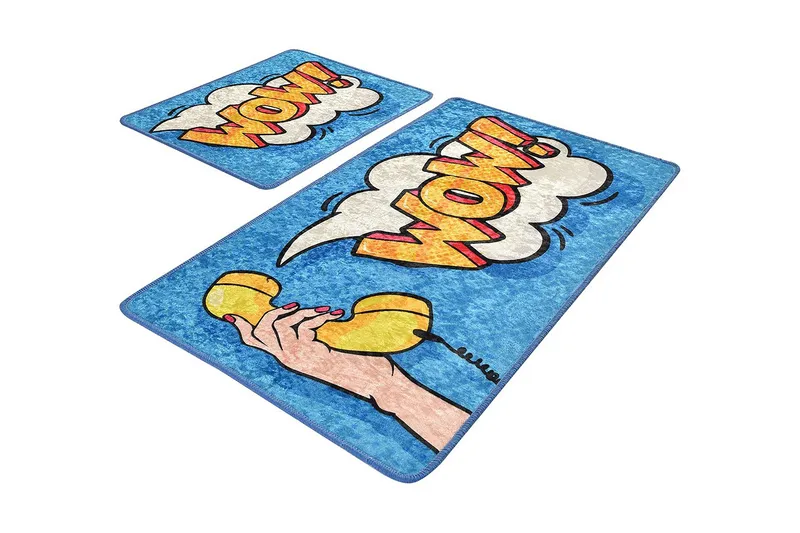 Niyanna Badematte 2-pk, Flerfarget