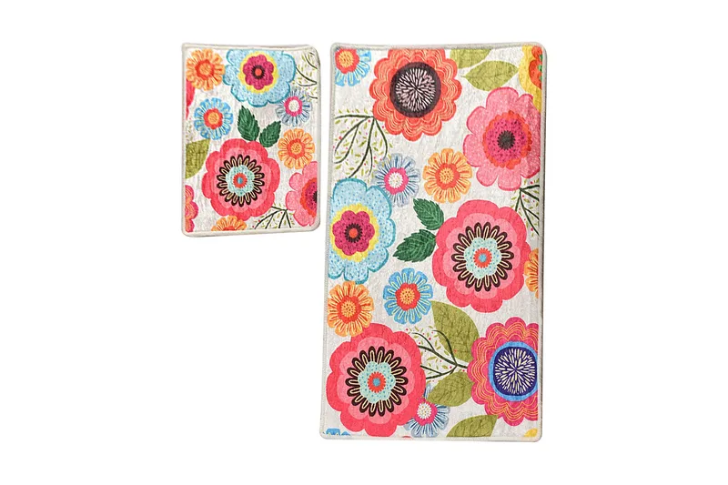 Niyanna Badematte 2-pk, Flerfarget